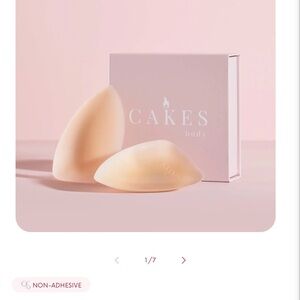 Cakes Body Non-Adhesive Bra in Cream